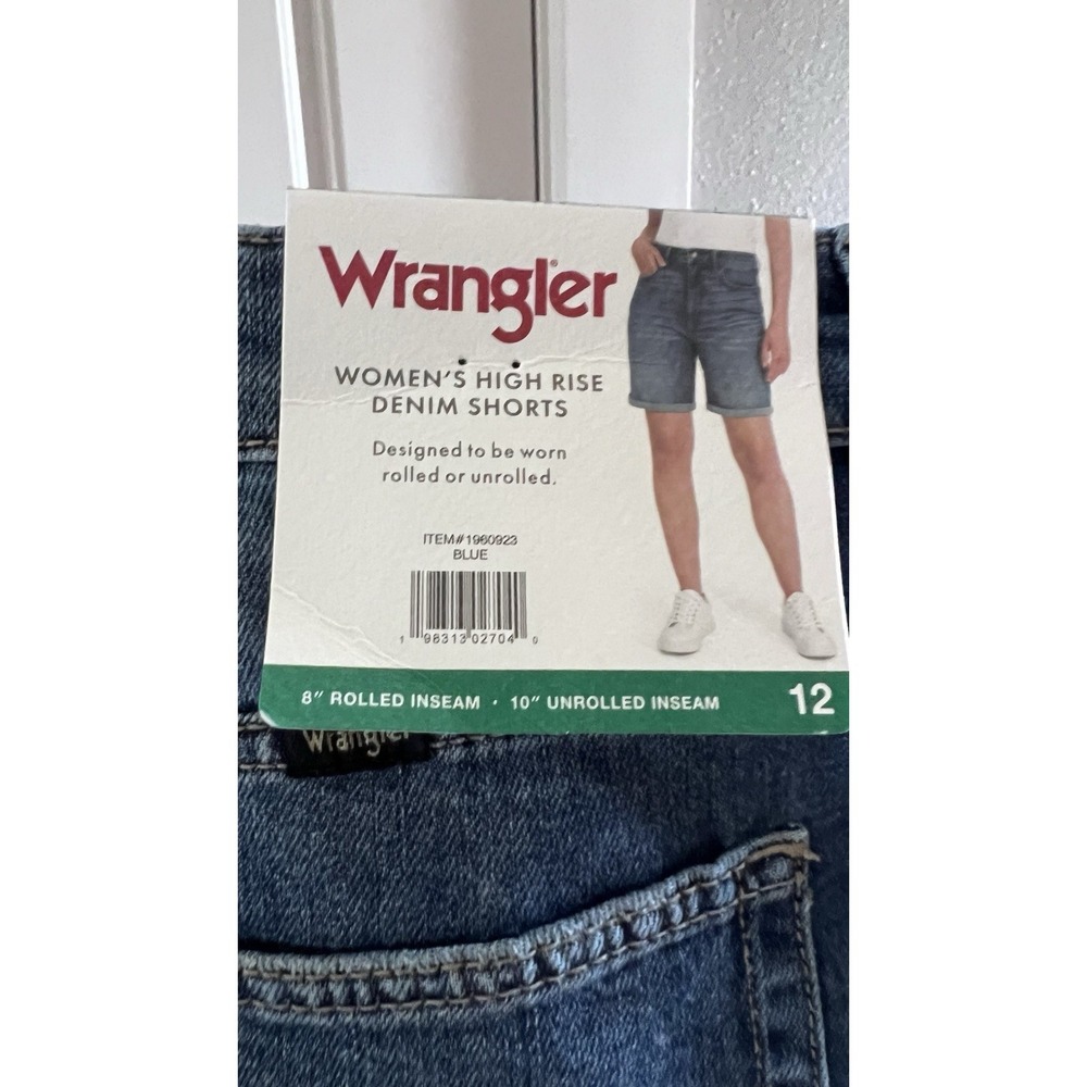 wrangler jean shorts women